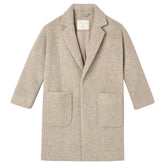 STONE LONGLINE COAT - RYLEE + CRU - JACKETS