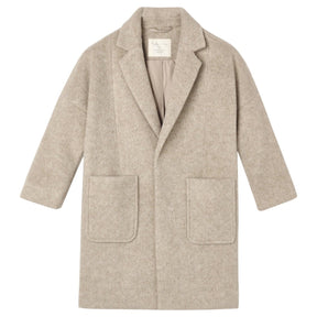 STONE LONGLINE COAT - RYLEE + CRU - JACKETS