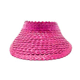 STRAW VISOR - POPPY + SAGE