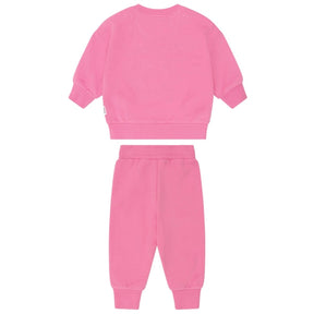 STRAWBERRY FURRY HUXBEAR SWEATSHIRT AND SWEATPANTS SET - HUXBABY
