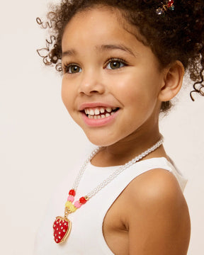 STRAWBERRY SURPRISE LIPGLOSS LOCKET - SUPER SMALLS