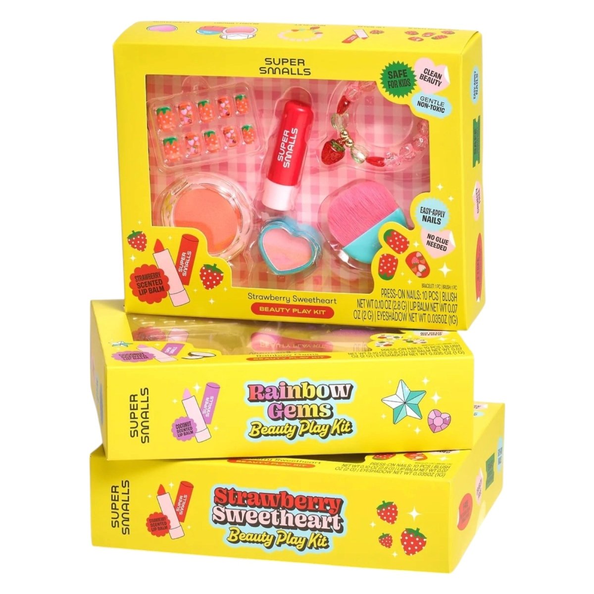 STRAWBERRY SWEETHEART BEAUTY PLAY KIT (PREORDER) - SUPER SMALLS