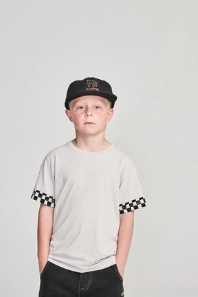 STREET RACE CHECKERED TSHIRT (PREORDER) - MUNSTER KIDS