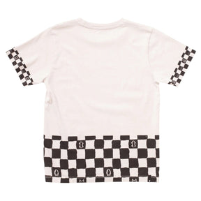 STREET RACE CHECKERED TSHIRT (PREORDER) - MUNSTER KIDS