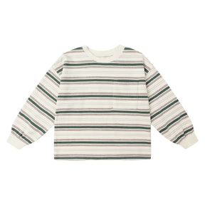STRIPE LONG SLEEVE TSHIRT - LONG SLEEVE TOPS