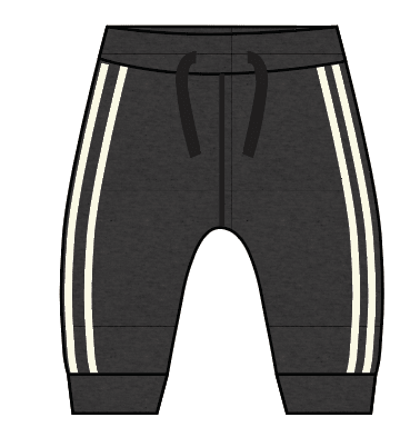 STRIPE TAPING SWEATPANTS (PREORDER) - MISH MISH - SWEATPANTS