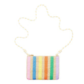 STRIPED STRAW BAG (PREORDER) - MIMI & LULA
