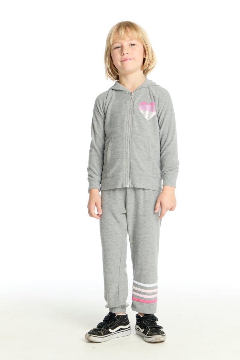 STRIPES SWEATPANTS (PREORDER) - CHASER KIDS