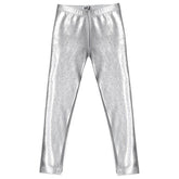STUDDED METALLIC LEGGINGS - MIA NEW YORK - LEGGINGS