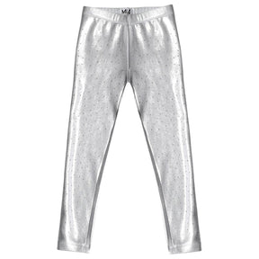 STUDDED METALLIC LEGGINGS - MIA NEW YORK - LEGGINGS