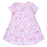 SUMMER BOWS SHORT SLEEVE DRESS (PREORDER) - ESME