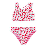 SUMMER SUN STRAWBERRY REVERSIBLE TWO PIECE BIKINI - FEATHER 4 ARROW