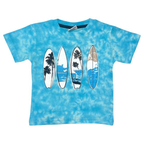 SURFBOARDS TIE DYE TSHIRT - MISH MISH