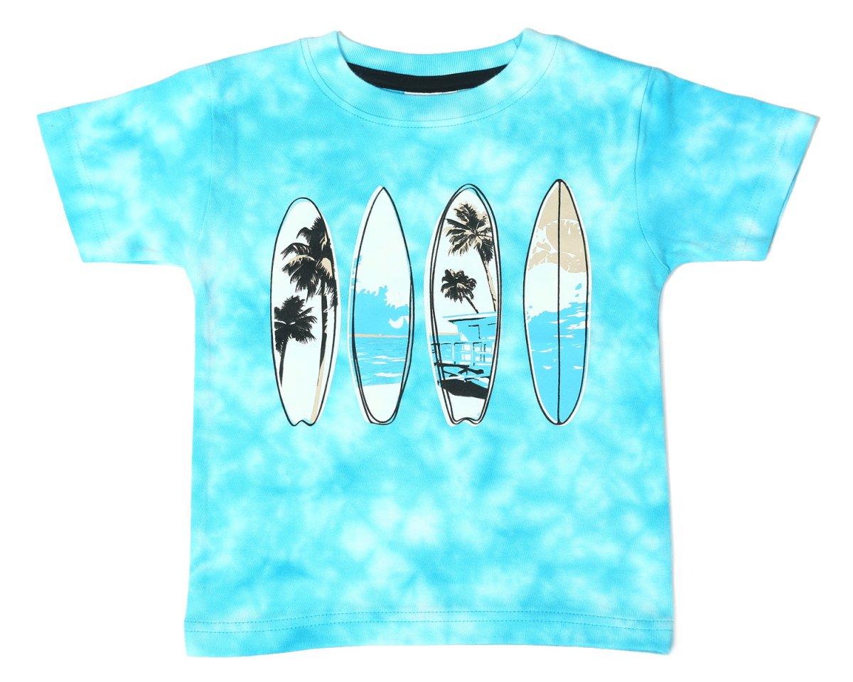 SURFBOARDS TIE DYE TSHIRT (PREORDER) - MISH MISH