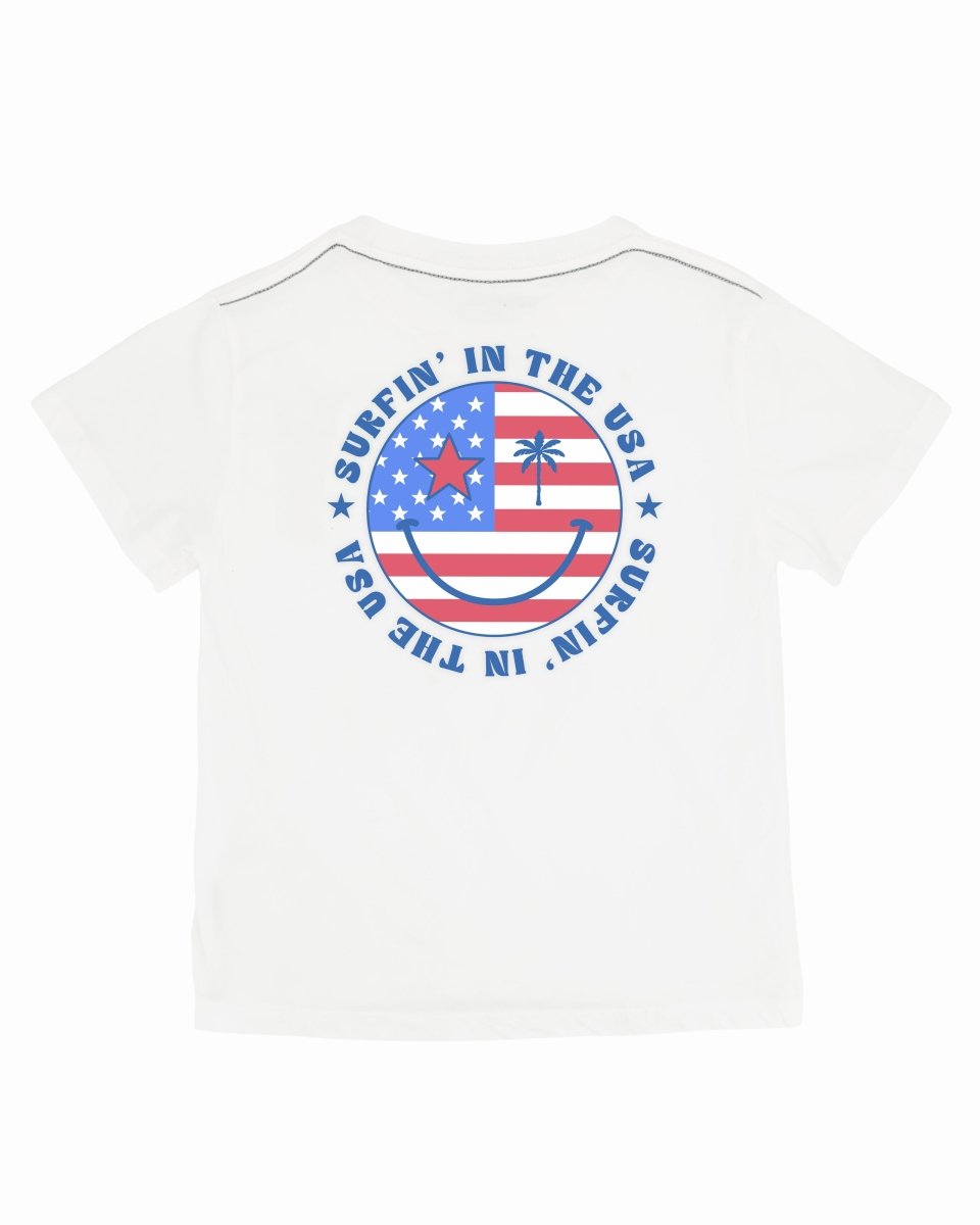 SURFIN IN THE USA TSHIRT - FEATHER 4 ARROW