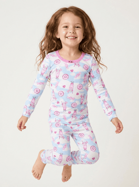 SWEET HEAVEN MILKSHAKE LONG SLEEVE PJS - ESME - PAJAMAS