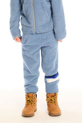 TAHOE STRIPE FUZZY FLEECE LOUNGE PANTS (PREORDER) - CHASER KIDS