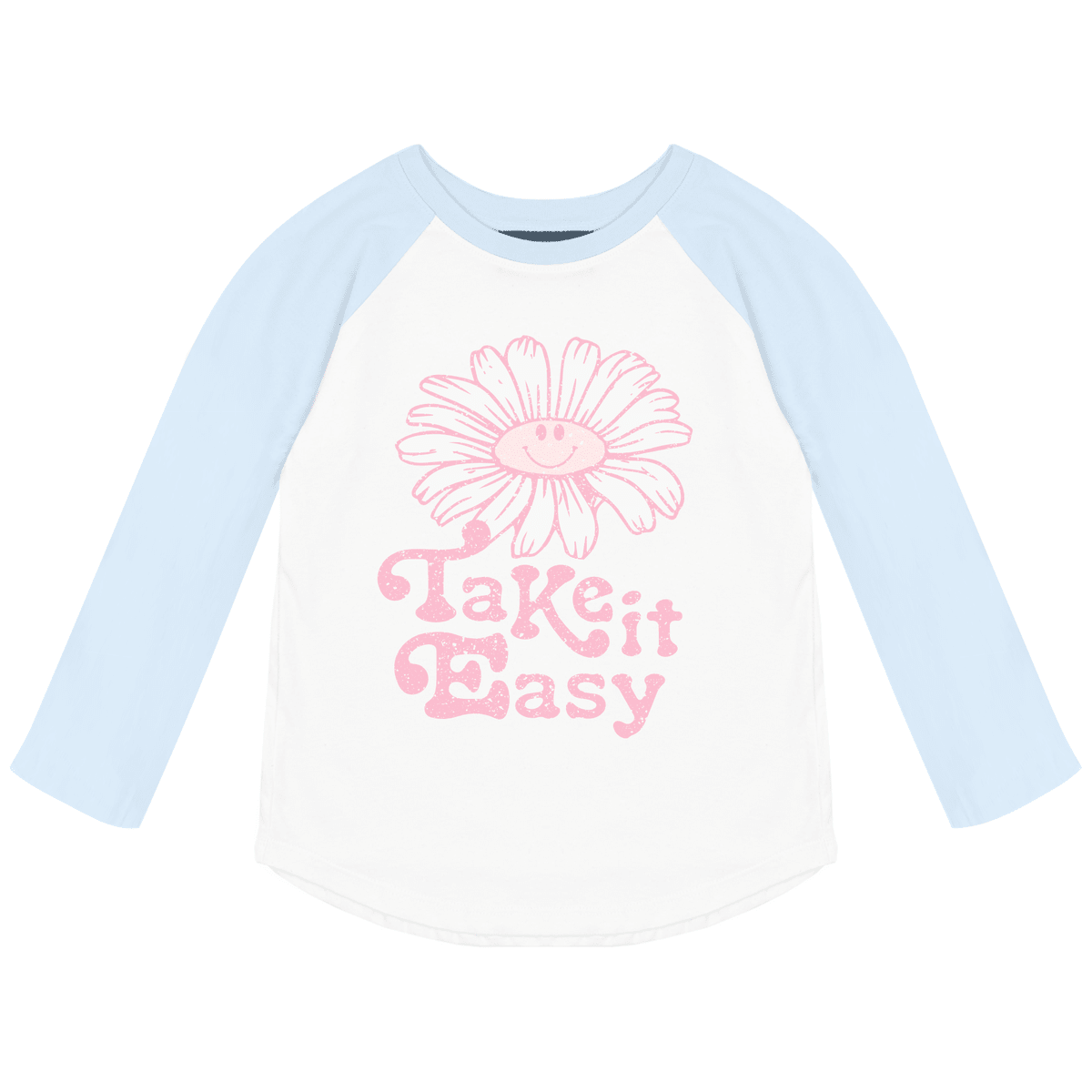 TAKE IT EASY LONG SLEEVE TSHIRT (PREORDER) - TINY WHALES