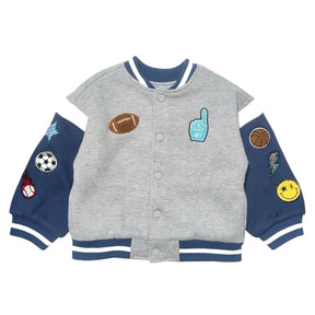 TEAM SPIRIT FOOTBALL VARSITY JACKET - CHASER KIDS - JACKETS