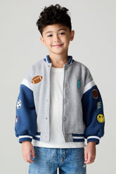 TEAM SPIRIT FOOTBALL VARSITY JACKET (PREORDER) - CHASER KIDS - JACKETS