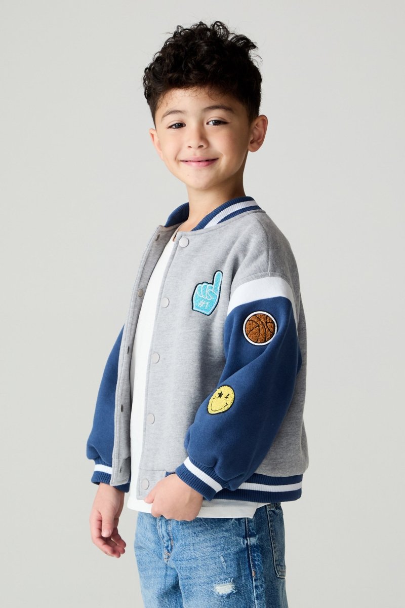 TEAM SPIRIT FOOTBALL VARSITY JACKET (PREORDER) - CHASER KIDS - JACKETS