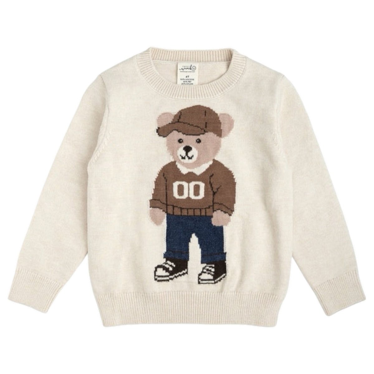 TEDDY BEAR SWEATSHIRT (PREORDER) - SWEET WINK