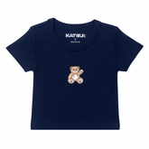 TEDDY BEAR TSHIRT - KATIE J NYC - SHORT SLEEVE TOPS