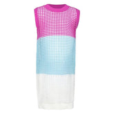 TIA CROCHET TUNIC COVER UP DRESS (PREORDER) - COVER UPS