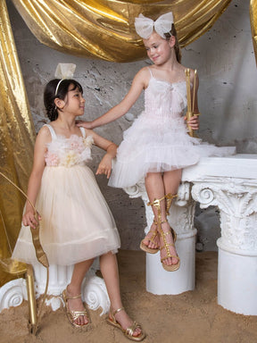 TIDE BLOSSOM TULLE DRESS (PREORDER) - DRESSES