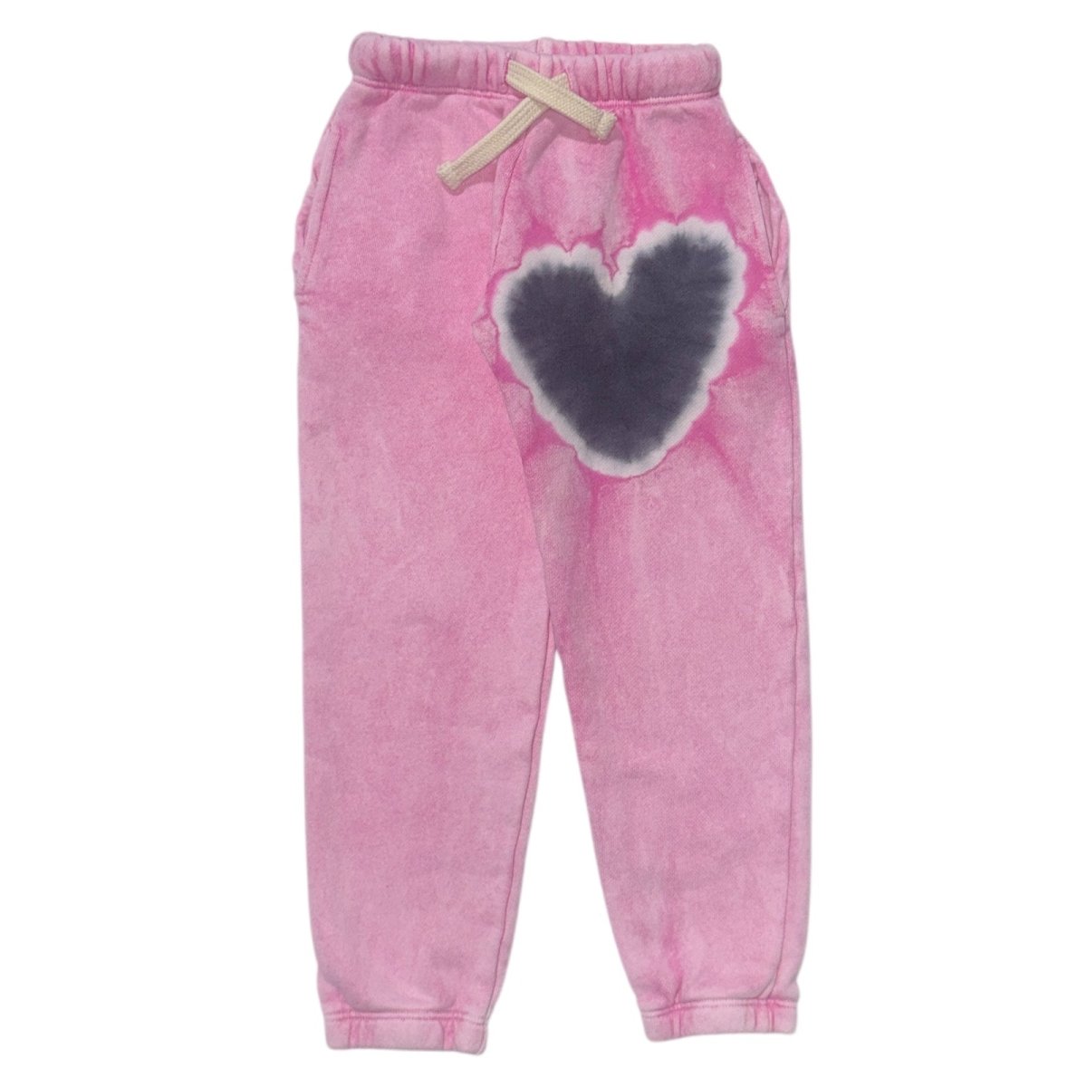 TIE DYE HEART SWEATPANTS - CALIFORNIAN VINTAGE
