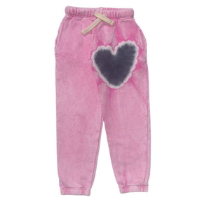 TIE DYE HEART SWEATPANTS - SWEATPANTS