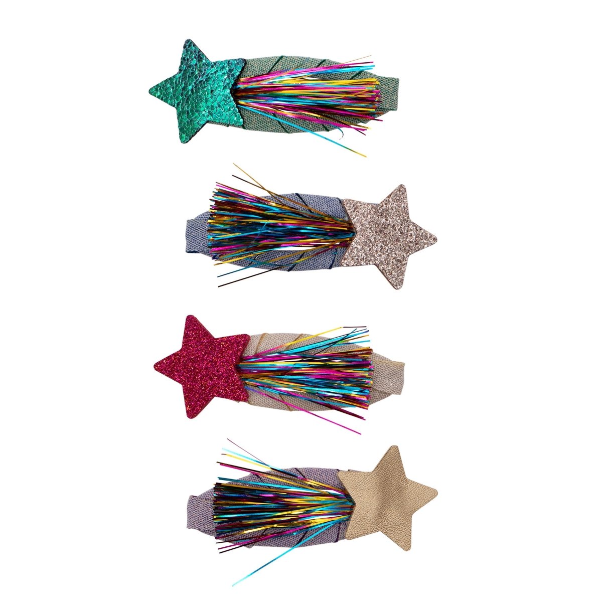 TINSEL STAR CLIPS SET OF 4 (PREORDER) - MIMI & LULA