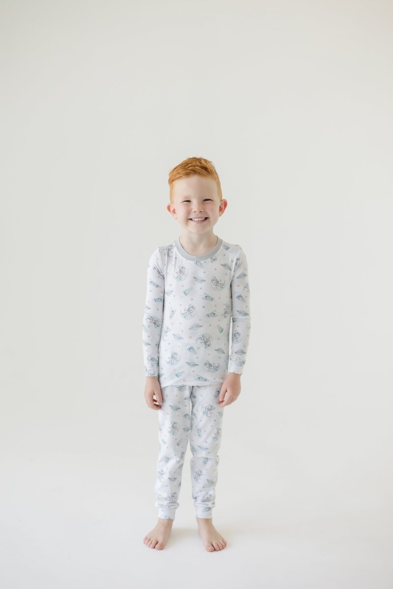 TO THE MOON LONG SLEEVE PJS BOYS - ESME