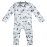 TO THE MOON ZIP FOOTIE - ESME