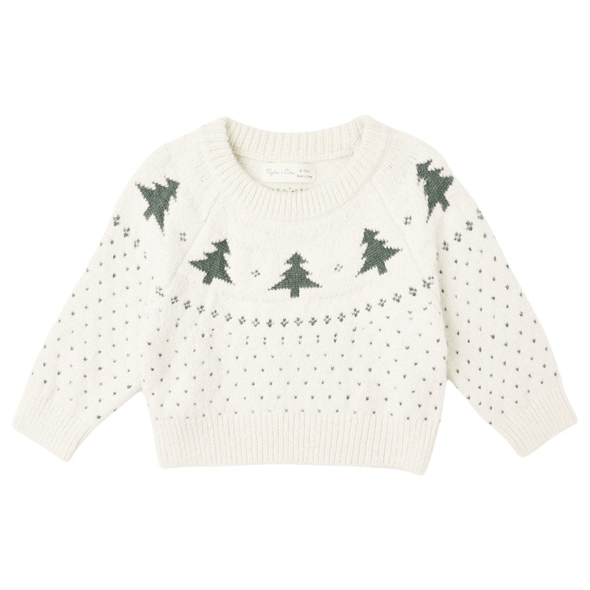 TREES FAIRE ISLE SWEATER - RYLEE + CRU