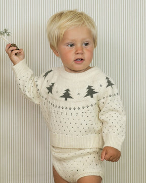 TREES FAIRE ISLE SWEATER - RYLEE + CRU