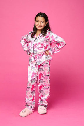 TRENDY GIRL SILKY SET - MINI DREAMERS
