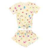 TRUE CRYSTAL ICONS SHORT SLEEVE AND SHORTS SET - MINI DREAMERS