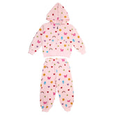 TRUE ICON ZIP UP HOODIE AND SWEATPANTS SET - MINI DREAMERS