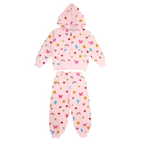 TRUE ICON ZIP UP HOODIE AND SWEATPANTS SET - MINI DREAMERS