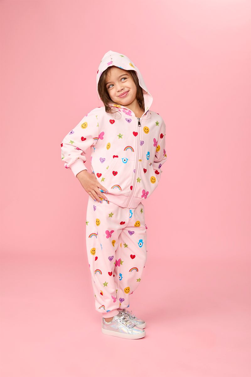 TRUE ICON ZIP UP HOODIE AND SWEATPANTS SET - MINI DREAMERS