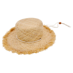 UNDER THE SUN STRAW HAT - FEATHER 4 ARROW
