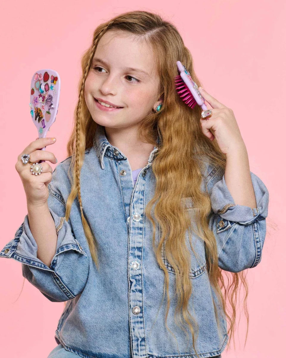 UNICORN STYLE & SHINE GEMIFY BEAUTY KIT (HAIR BRUSH + MIRROR) - SUPER SMALLS - TOYS