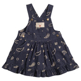 MIDNIGHT BANDANA OVERALL DRESS (PREORDER)