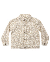 LEOPARD DENIM JACKET