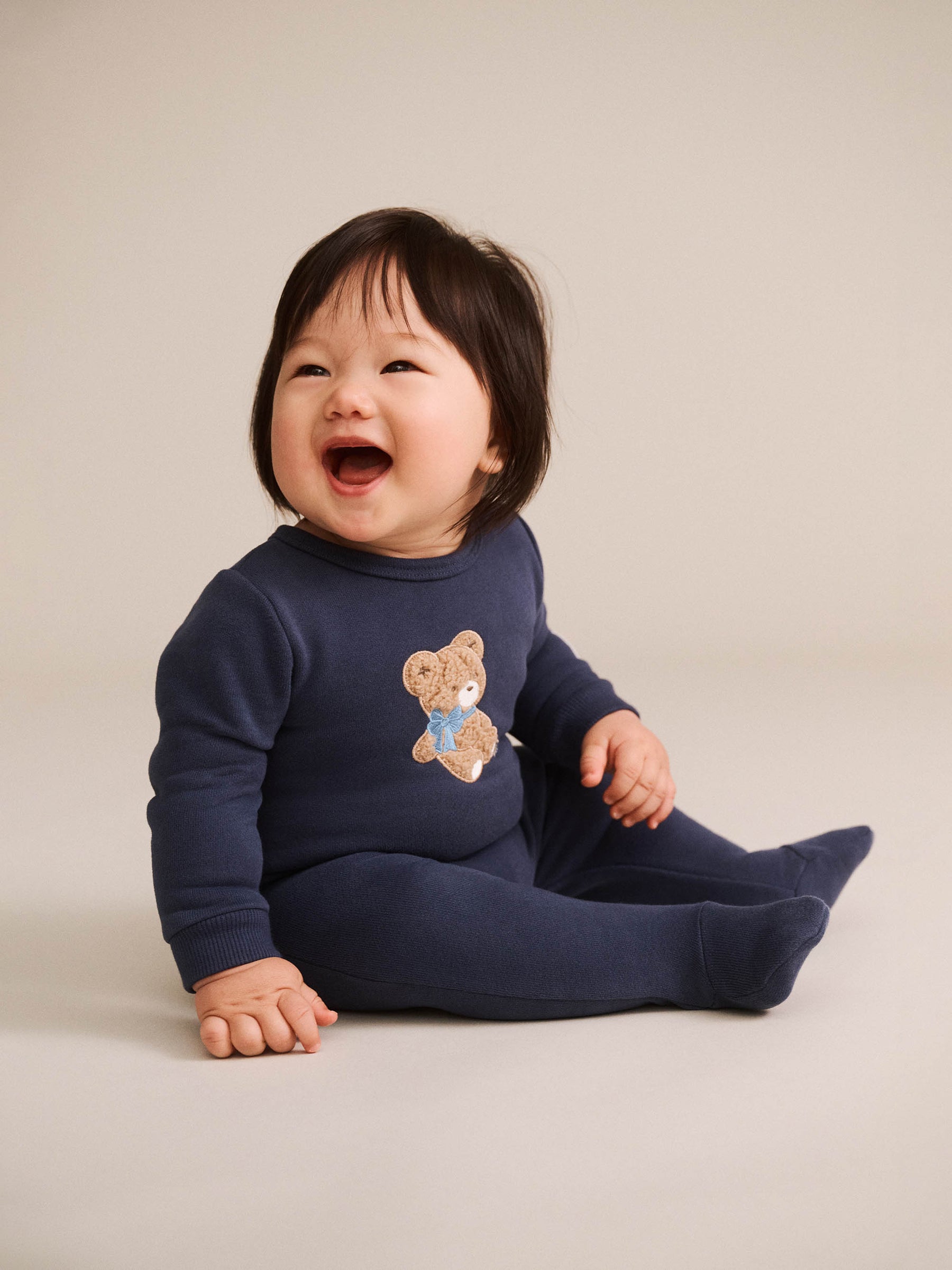 MY FIRST HUX TERRY FOOTIE (PREORDER)