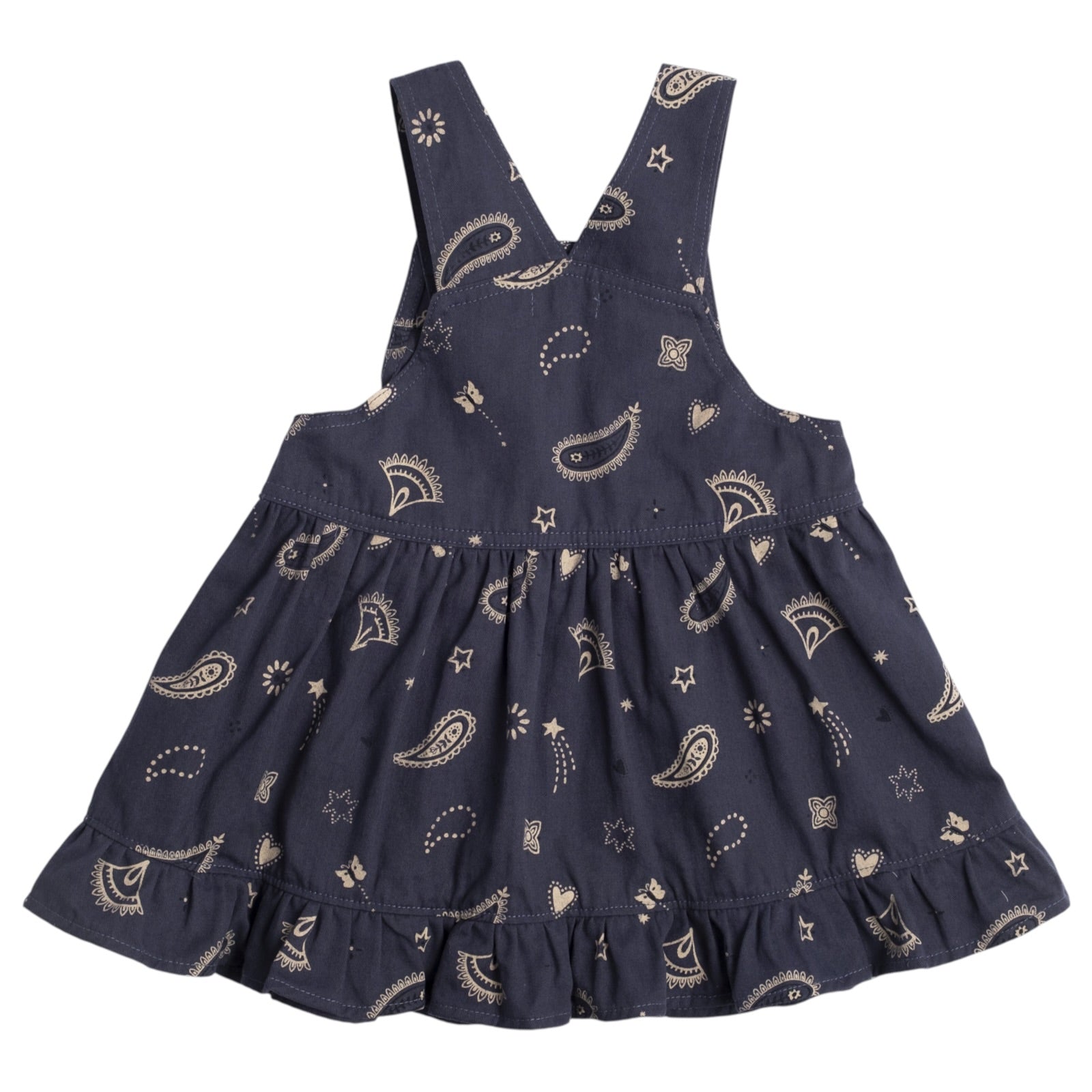 MIDNIGHT BANDANA OVERALL DRESS (PREORDER)
