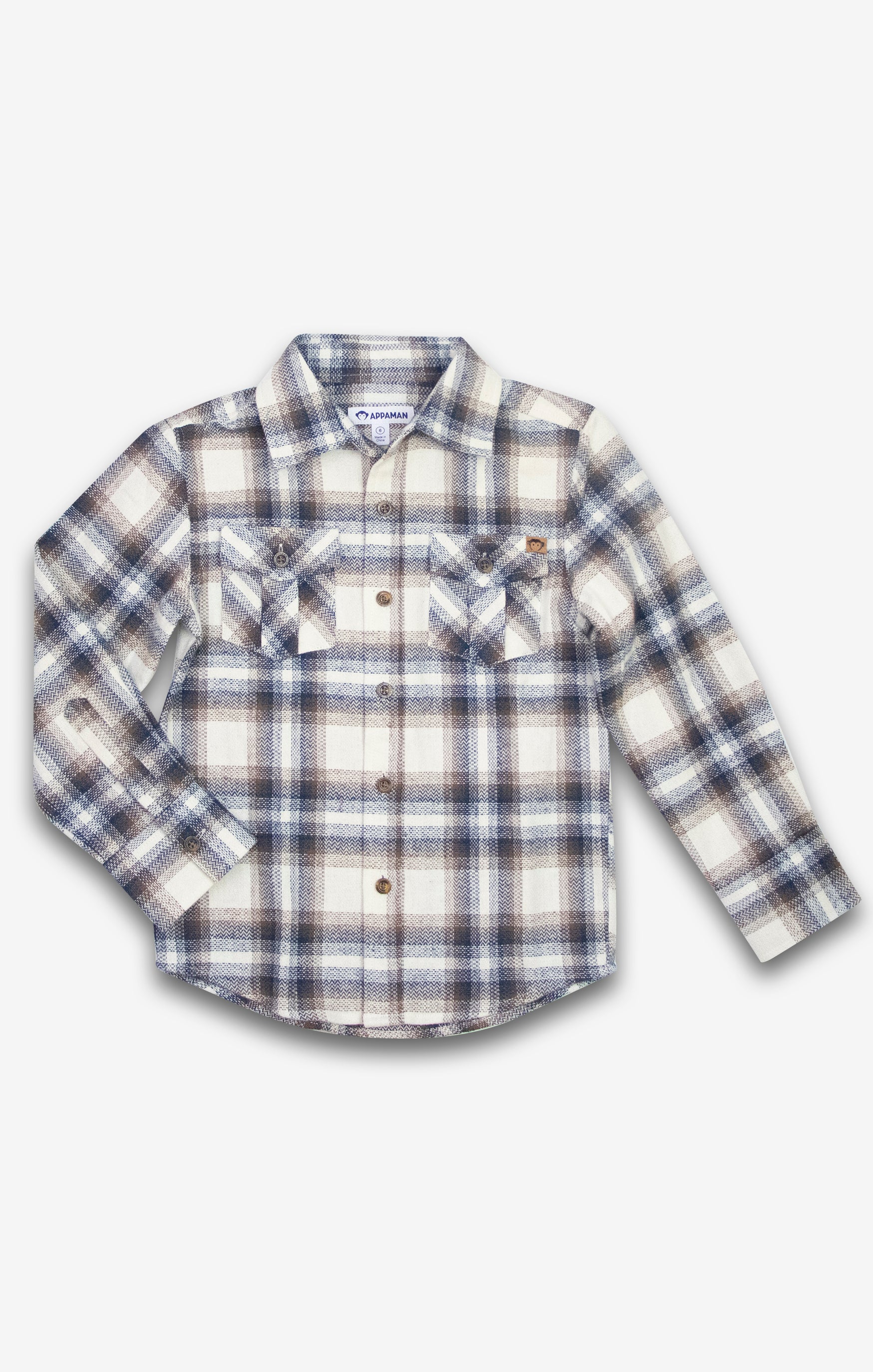 FLANNEL BUTTON DOWN TOP (PREORDER)