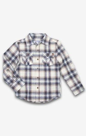 FLANNEL BUTTON DOWN TOP (PREORDER)