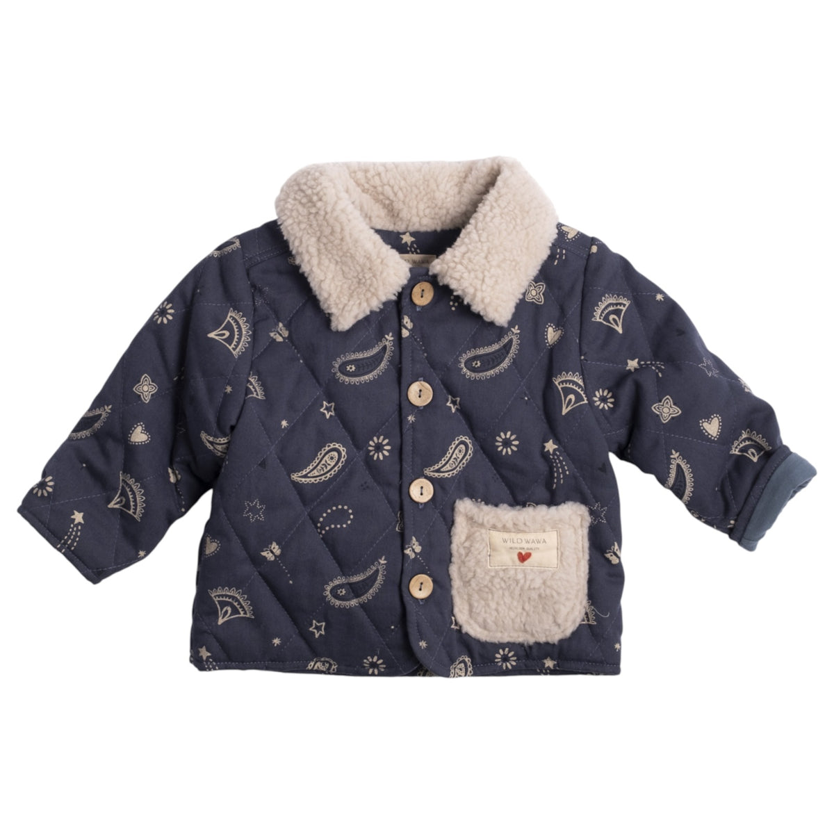 MIDNIGHT BANDANA QUILTED JACKET (PREORDER)